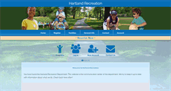Desktop Screenshot of hartlandrecreation.com